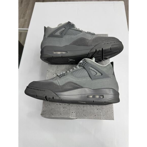 Size 10 - Air Jordan 4 Retro Paris Olympics Wet Cement FQ7928-001 Missing Label main image 6